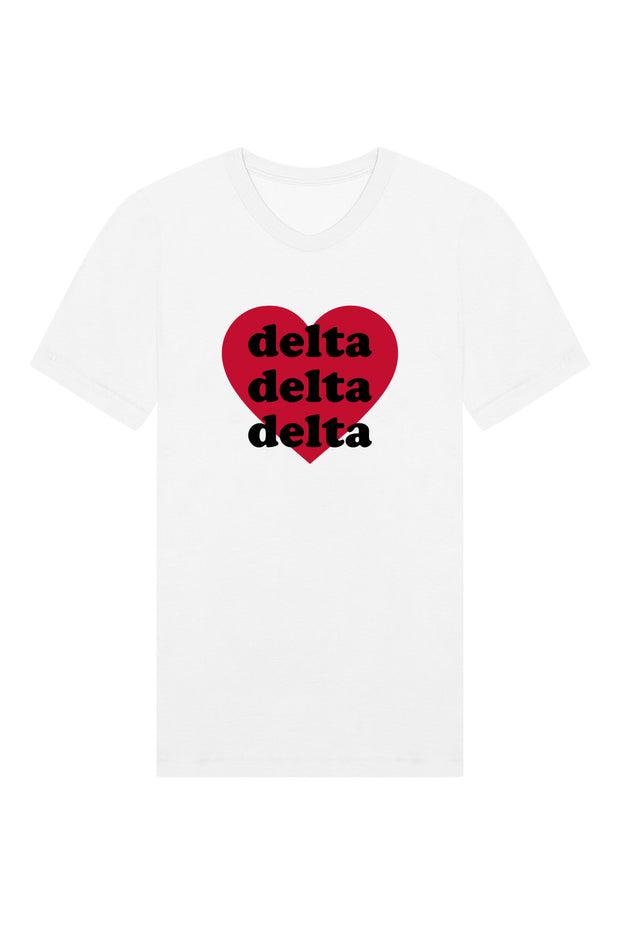 Delta Delta Delta Heart Tee