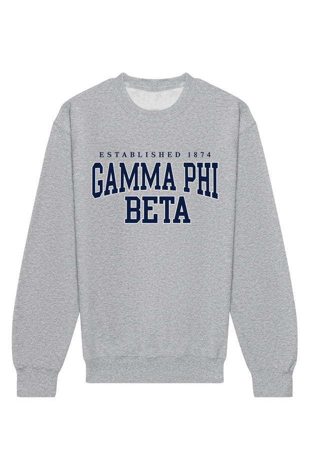 Gamma Phi Beta Collegiate Crewneck Sweatshirt
