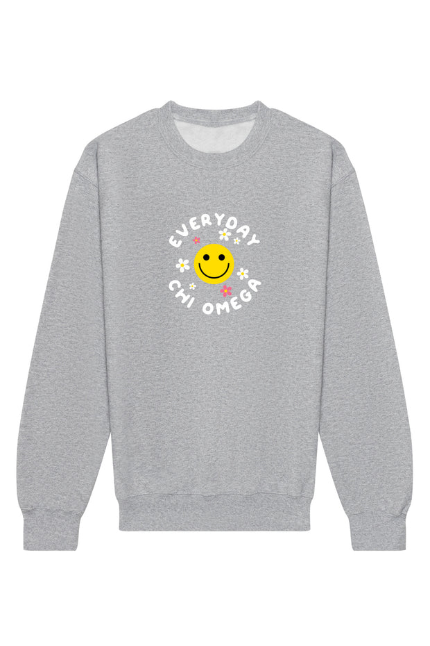 Chi Omega Everyday Crewneck Sweatshirt
