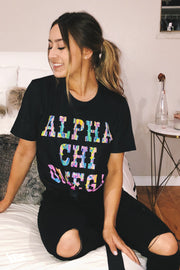 Alpha Chi Omega Psychedelic Tee