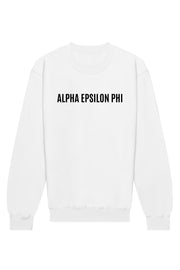 Alpha Epsilon Phi Warped Crewneck Sweatshirt