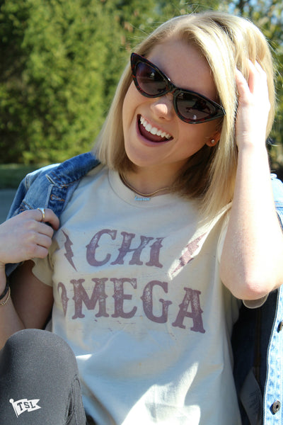 Chi Omega Old Town Tee