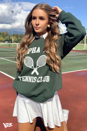 Alpha Phi Tennis Club Crewneck