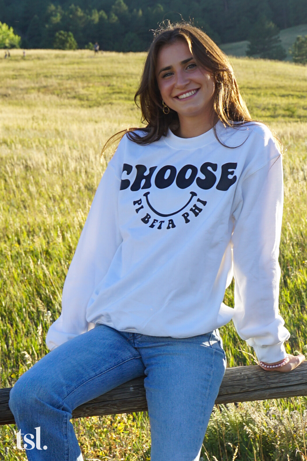 Sigma Kappa Choose Crewneck Sweatshirt