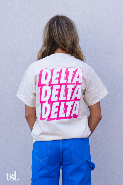 Delta Delta Delta Pop II Tee