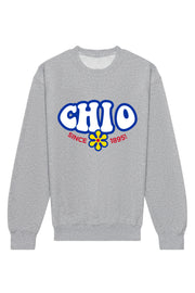 Chi Omega Funky Crewneck Sweatshirt