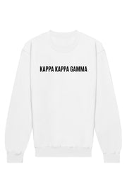 Kappa Kappa Gamma Warped Crewneck Sweatshirt