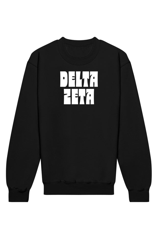 Delta Zeta Bubbly Crewneck Sweatshirt