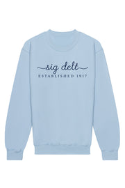 Sigma Delta Tau Signature Crewneck Sweatshirt