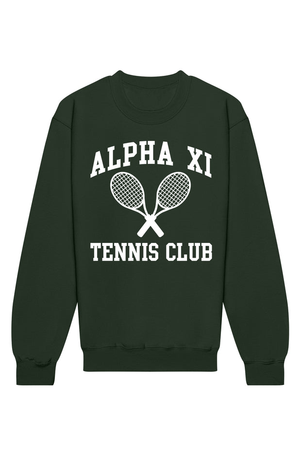 Alpha Xi Delta Tennis Club Crewneck Sweatshirt