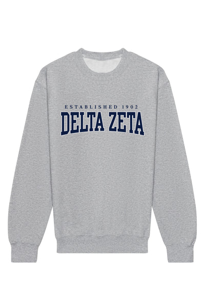 Delta Zeta Collegiate Crewneck Sweatshirt