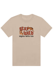 Sigma Delta Tau Stay Wild Tee
