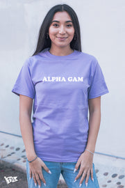 Alpha Gamma Delta Pastel Tee