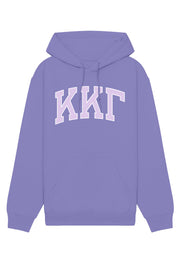 Kappa Kappa Gamma Purple Rowing Letters Hoodie