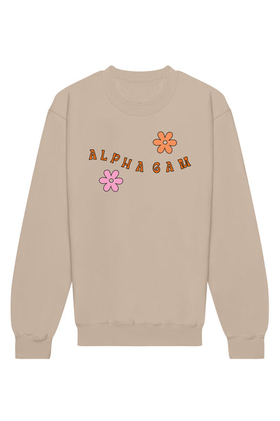 Alpha Gamma Delta In Love With Crewneck Sweatshirt