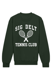 Sigma Delta Tau Tennis Club Crewneck Sweatshirt
