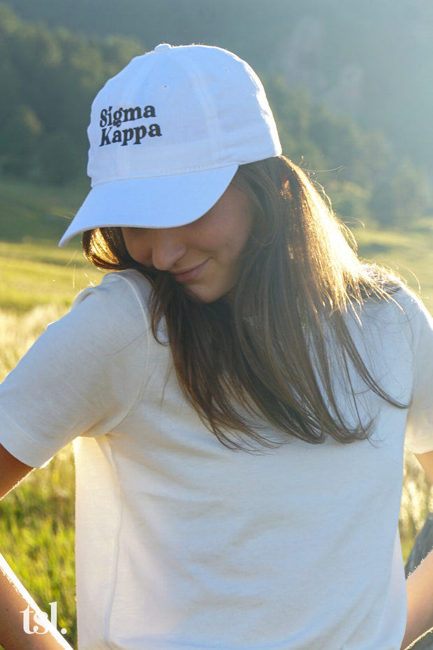 White top kappa hat