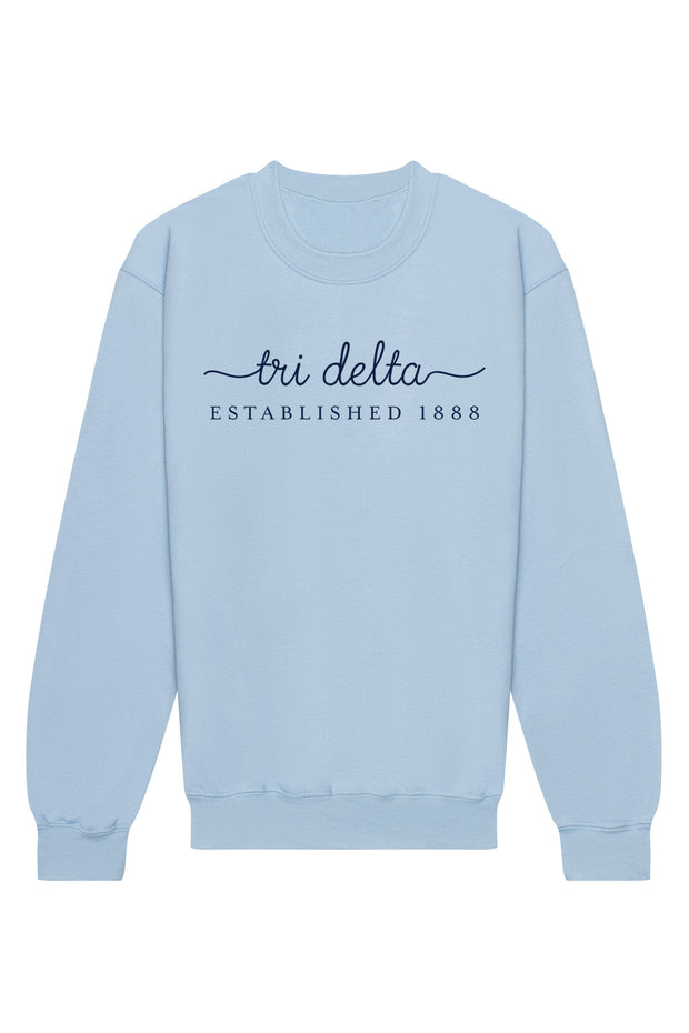 Delta Delta Delta Signature Crewneck Sweatshirt