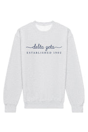 Delta Zeta Signature Crewneck Sweatshirt