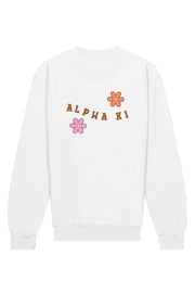 Alpha Xi Delta In Love With Crewneck Sweatshirt