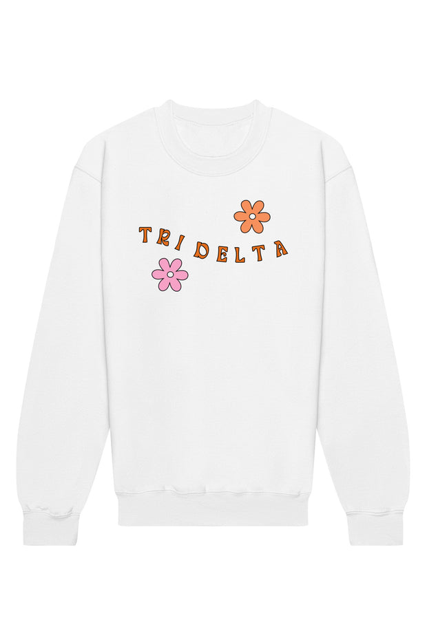 Delta Delta Delta In Love With Crewneck Sweatshirt