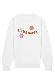 Sigma Kappa In Love With Crewneck Sweatshirt