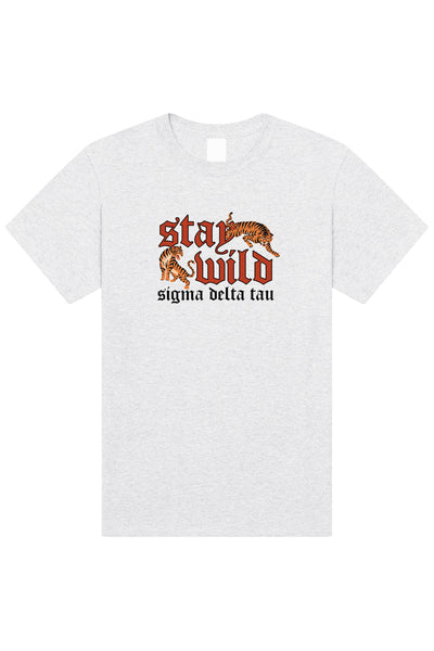Sigma Delta Tau Stay Wild Tee
