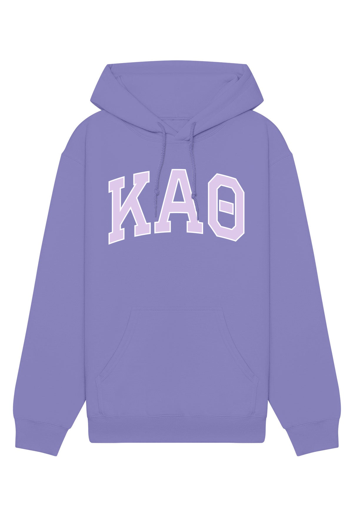 Kappa Alpha Theta Purple Rowing Letters Hoodie The Social Life