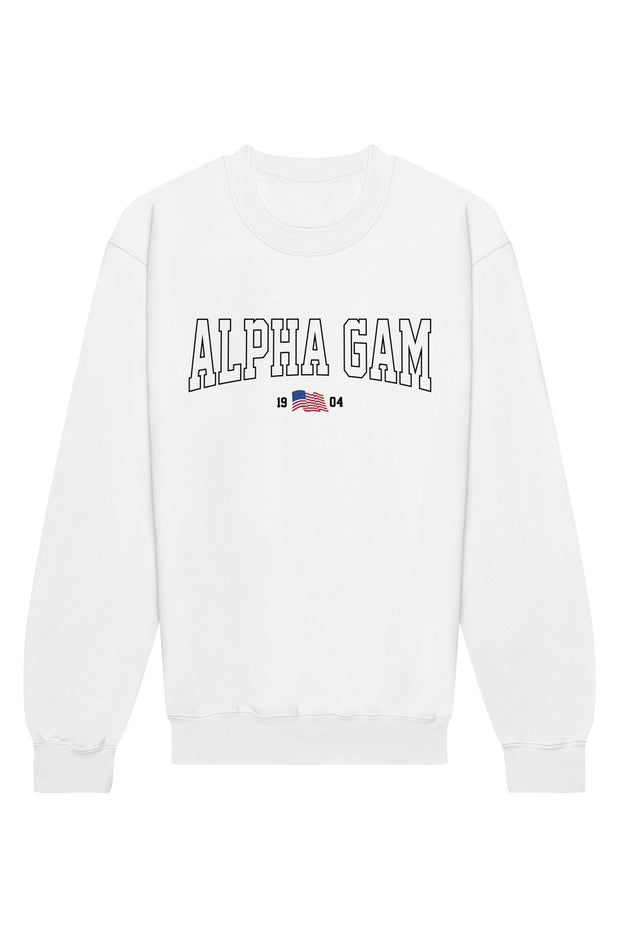 Alpha Gamma Delta Candidate Crewneck Sweatshirt