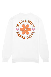 Kappa Delta In Love With Crewneck Sweatshirt