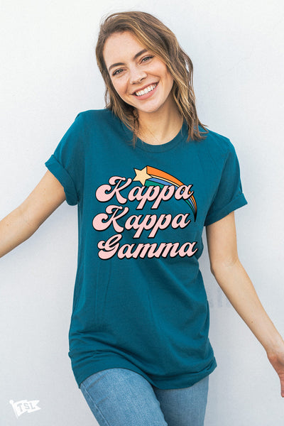 Kappa Kappa Gamma Shooting Star Tee