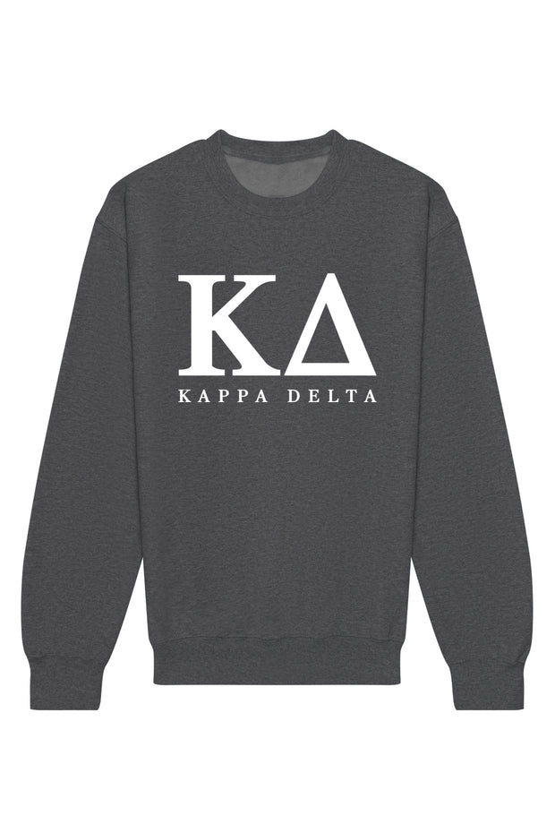 Kappa Delta Letters Crewneck Sweatshirt