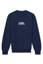 Alpha Xi Delta Illusion Crewneck Sweatshirt