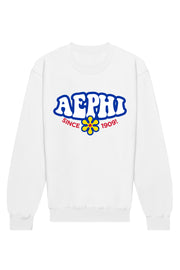Alpha Epsilon Phi Funky Crewneck Sweatshirt