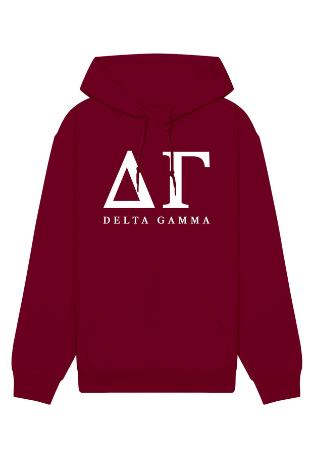 Delta Gamma Letters Hoodie