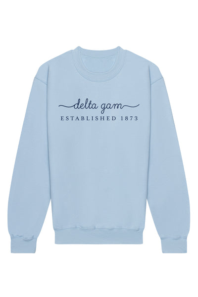 Delta Gamma Signature Crewneck Sweatshirt
