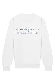 Delta Gamma Signature Crewneck Sweatshirt