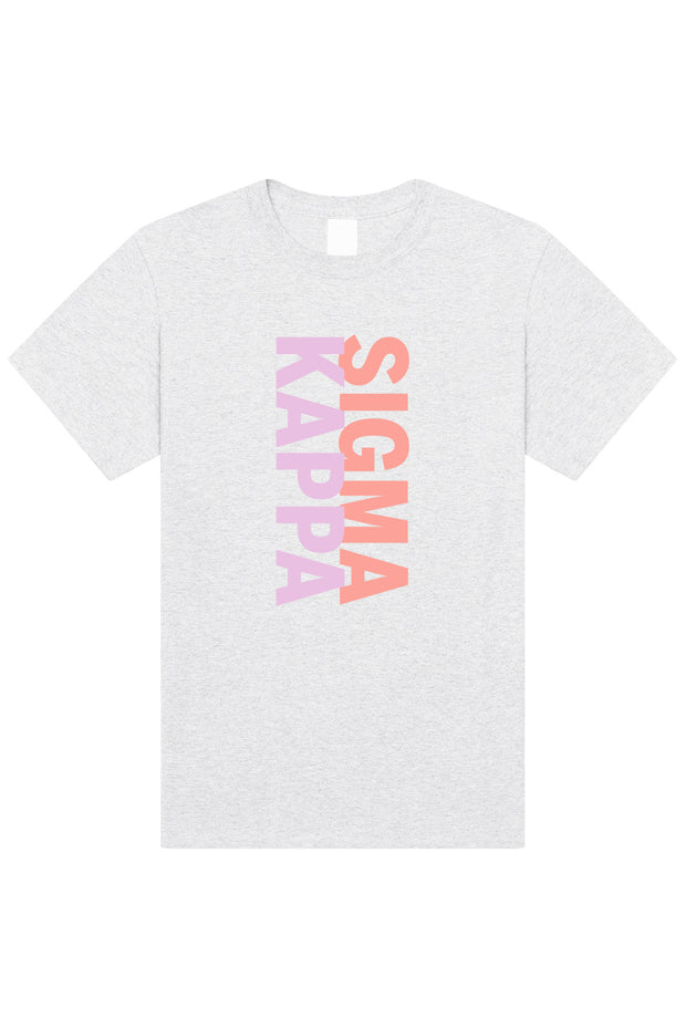 Sigma Kappa Vertical Shirt