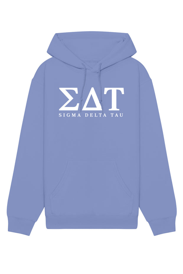 Sigma Delta Tau Letters Hoodie