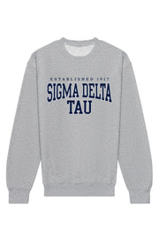 Sigma Delta Tau Collegiate Crewneck Sweatshirt