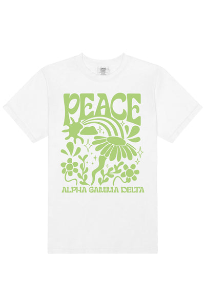 Alpha Gamma Delta Peace Tee