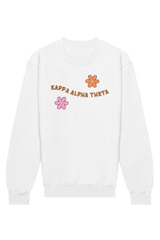 Kappa Alpha Theta In Love With Crewneck Sweatshirt