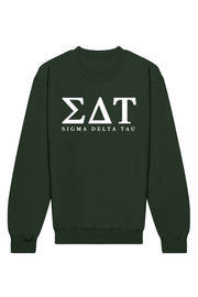 Sigma Delta Tau Letters Crewneck Sweatshirt