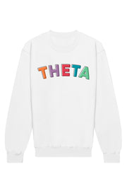 Kappa Alpha Theta Stencil Crewneck Sweatshirt