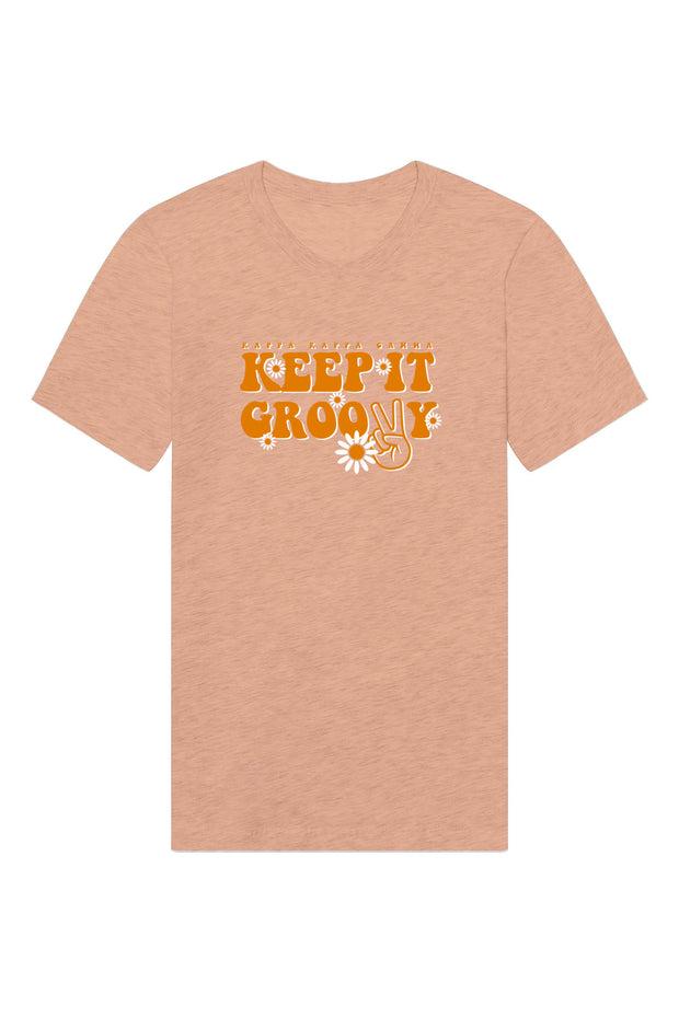 Kappa Kappa Gamma Keep It Groovy Tee