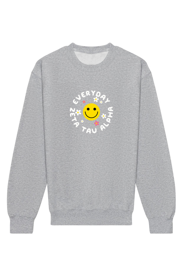 Zeta Tau Alpha Everyday Crewneck Sweatshirt
