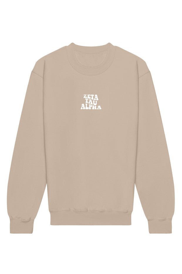 Zeta Tau Alpha Illusion Crewneck Sweatshirt