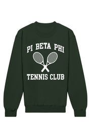 Pi Beta Phi Tennis Club Crewneck Sweatshirt