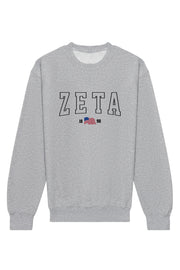 Zeta Tau Alpha Candidate Crewneck Sweatshirt