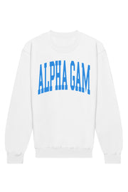 Alpha Gamma Delta Rowing Crewneck Sweatshirt